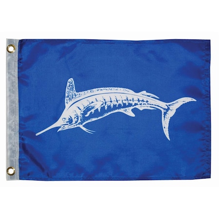 Time Out 12 x 18 in. White Marlin Flag TI715832
